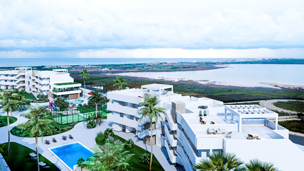 AREA Beach III - el Raso 
App. 2/3 bed, 2 bad